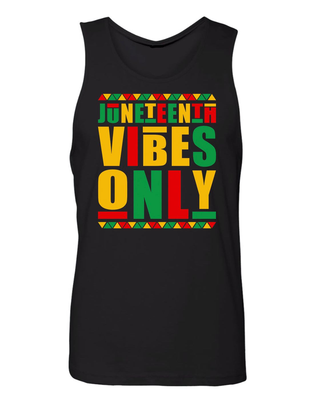 Juneteenth Vibes Only Muscle Tank