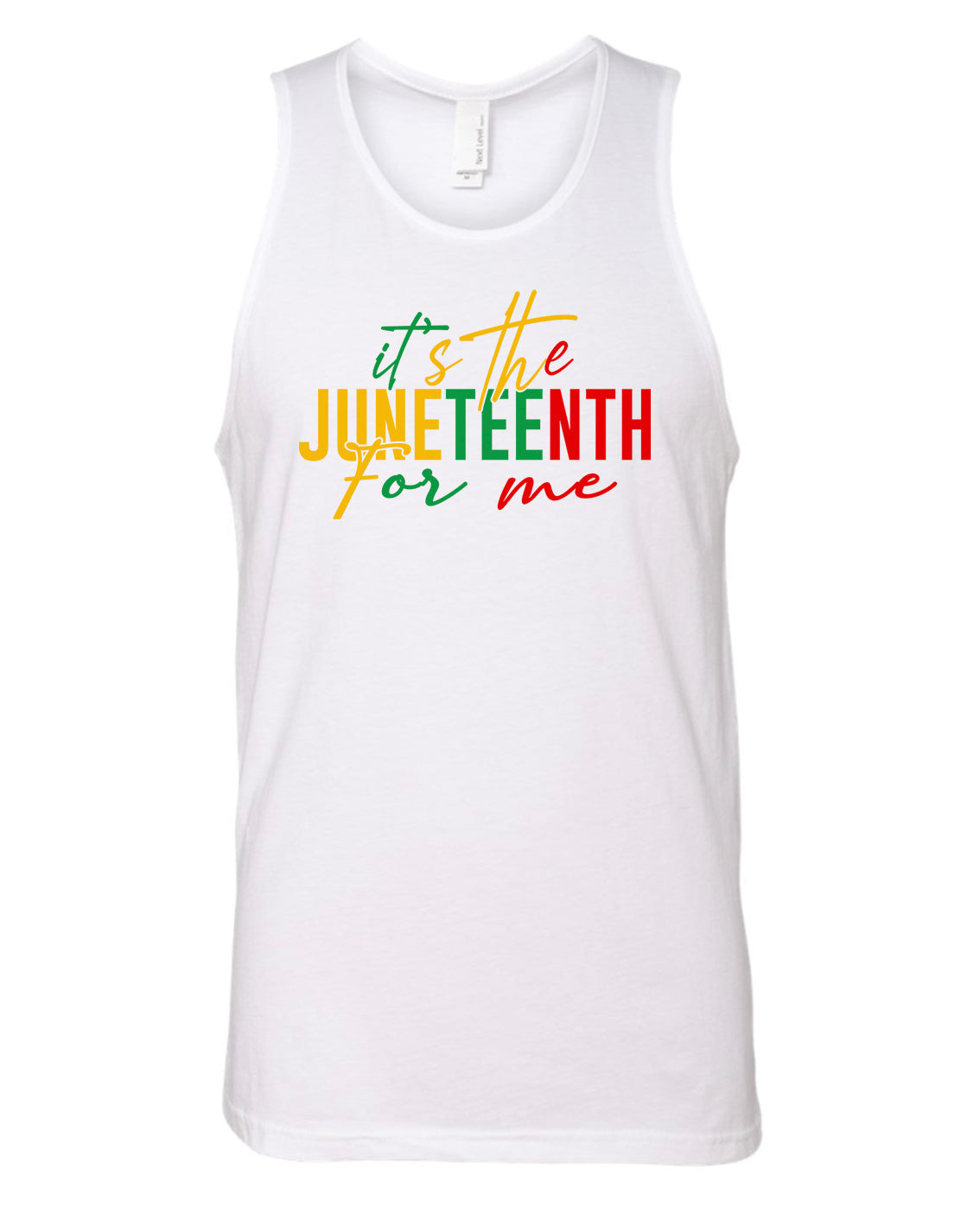 Juneteenth For Me Muscle Tank