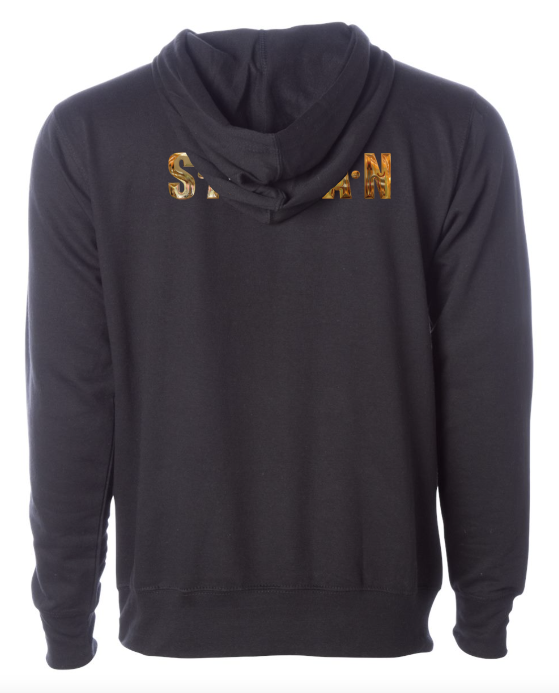 Black Hoodie Day 1 Gold Foil Emblem